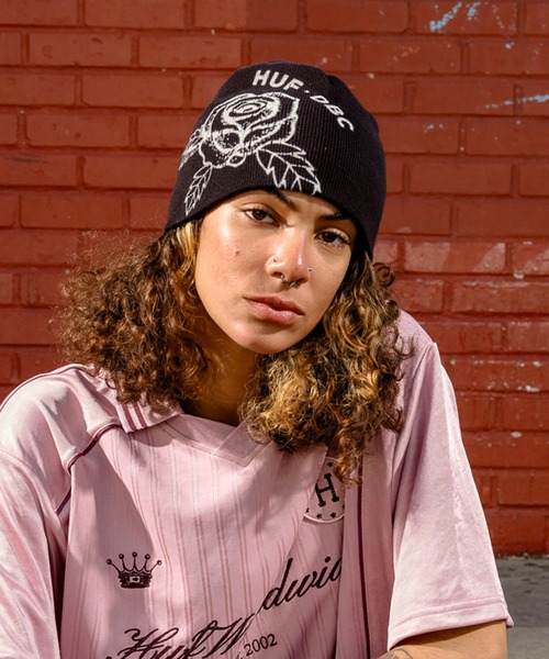 HUF（ハフ） ニット帽 ニットキャップ ROSE BEANIE メンズ レディース