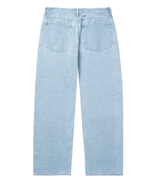 「HUF」 デニムパンツ 30inch ワイン メンズ