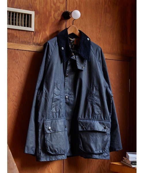 Barbour（バブアー） ステンカラーコート 38 ブラック メンズ