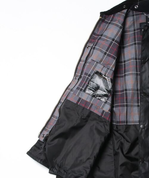 Barbour（バブアー） ステンカラーコート 38 ブラック メンズ