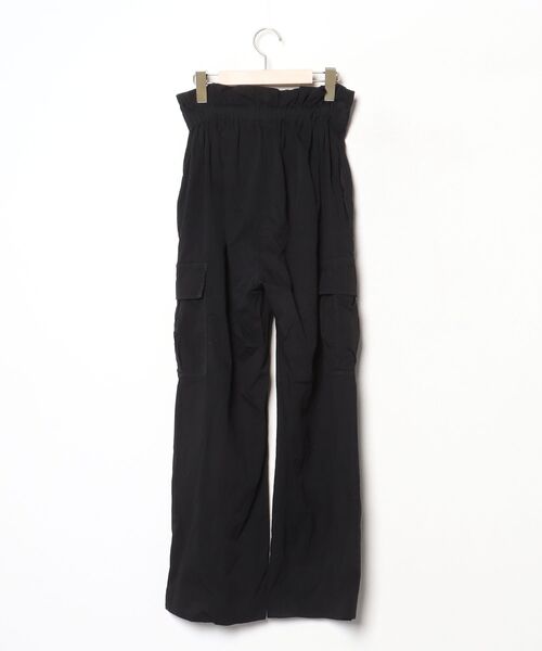 「DOUBLE STANDARD CLOTHING」 イージーパンツ 36 ブラック レディースの画像