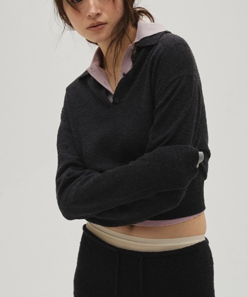TODAYFUL トゥデイフル todayful ニット セーター Layered Polo Knit