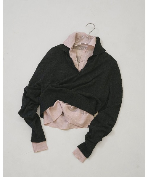 TODAYFUL トゥデイフル todayful ニット セーター Layered Polo Knit