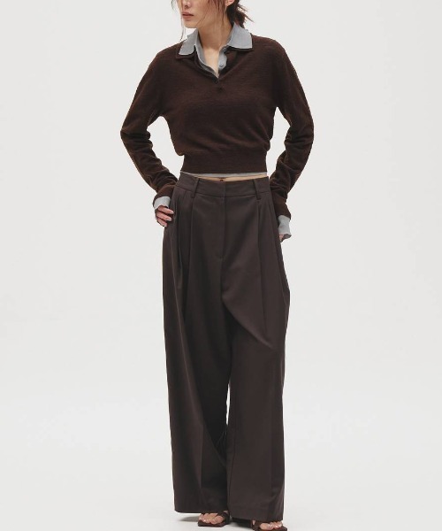 TODAYFUL トゥデイフル todayful ニット セーター Layered Polo Knit