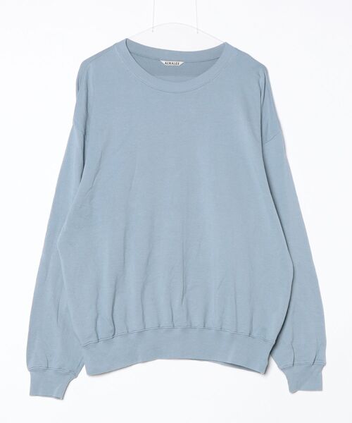 AURALEE オーラリー 長袖シャツ ライトブルー サイズ3 AURALEE（オーラリー） 長袖Tシャツ 3(S) ブルー メンズ : ZOZOTOWN