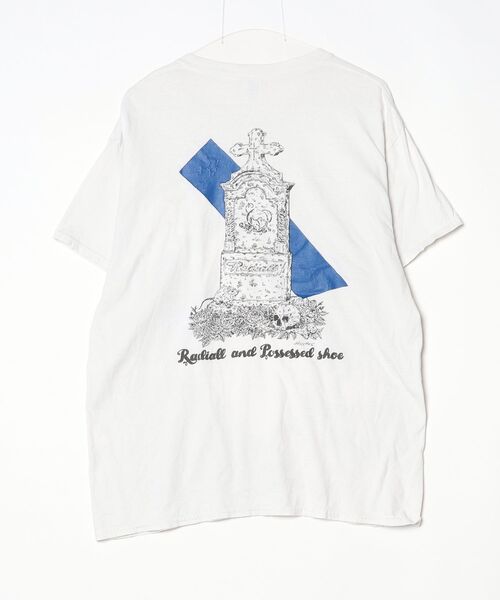 「RADIALL」 半袖Tシャツ L ホワイト メンズ_画像2