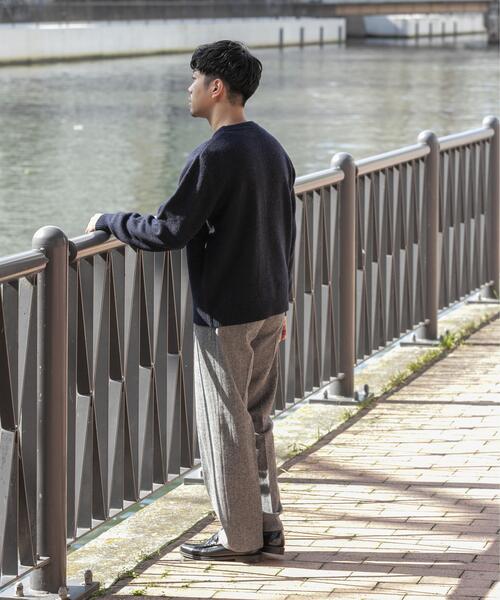 「URBAN RESEARCH ROSSO MEN」 長袖ニット LARGE グレー メンズ_画像6