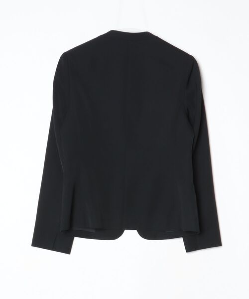 maruzoです！極美品 洗える PLST ノーカラージャケット PLST（プラステ） ノーカラージャケット M ブラック レディース