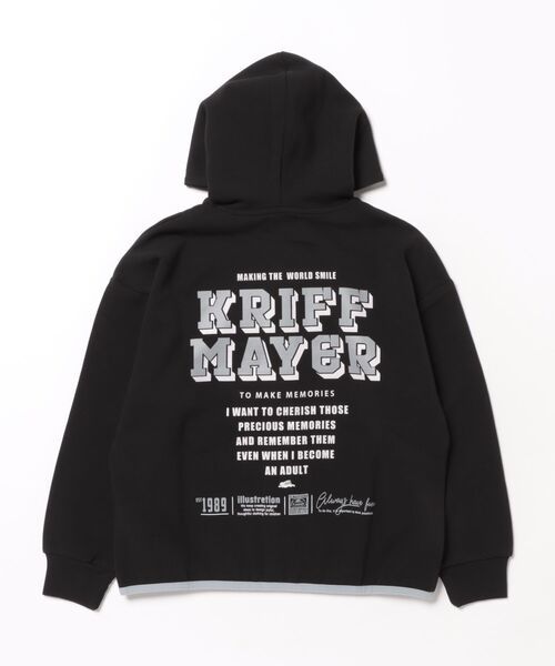 「KRIFF MAYER Kid's Collection」 「KIDS」ジップアップパーカー 160 オートミール キッズ_画像2