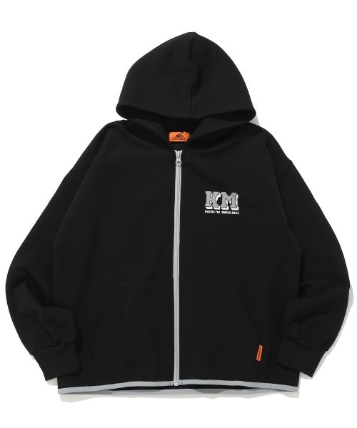 「KRIFF MAYER Kid's Collection」 「KIDS」ジップアップパーカー 160 オートミール キッズ_画像4
