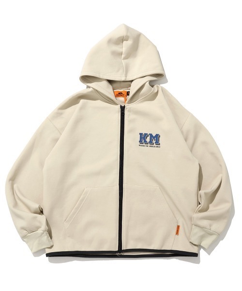 「KRIFF MAYER Kid's Collection」 「KIDS」ジップアップパーカー 160 オートミール キッズ_画像5