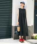 ワンピース 夏 「西山茉希様着用」ライトエンボ...の詳細画像3