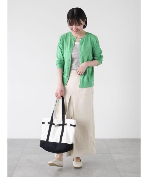 「Lugnoncure」 カーディガン F グリーン レディース_画像5