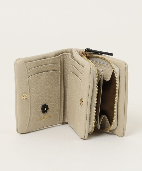 「HASHIBAMI」 財布 F ブラウン レディース_画像4