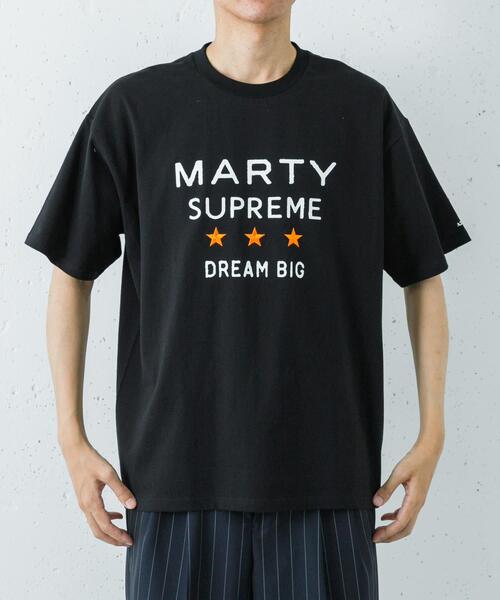 tシャツ URBAN RESEARCH×MARTY SUPREME×A24　SOLID 3STAR LOGO T-SHIRTS メンズの画像