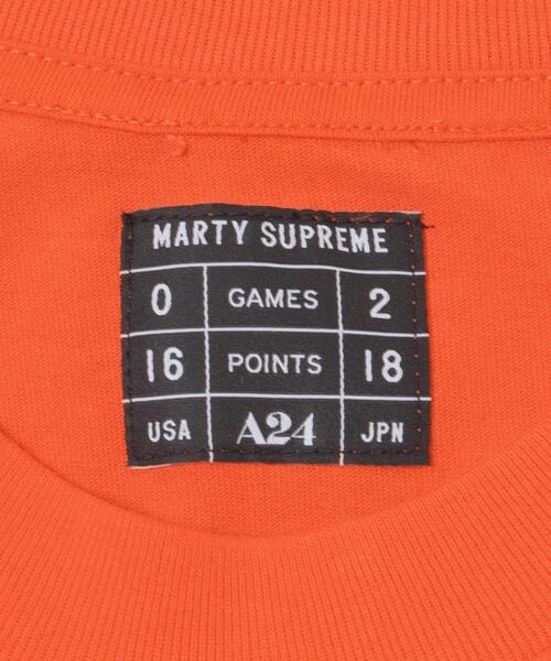 tシャツ URBAN RESEARCH×MARTY SUPREME×A24　SOLID 3STAR LOGO T-SHIRTS メンズの画像