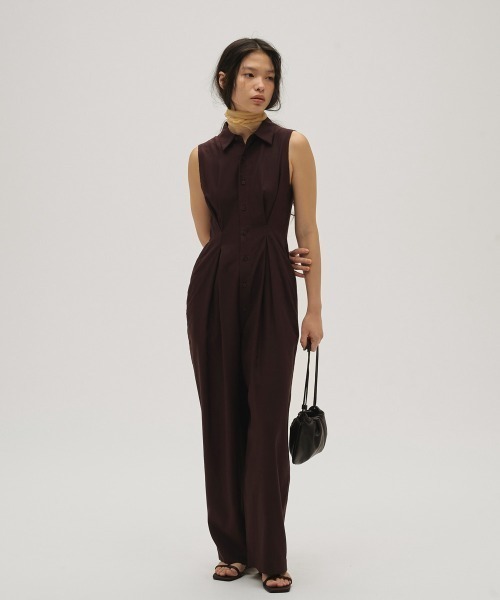 TODAYFUL サロペット オーバーオール Linen Sleeveless Combinaison