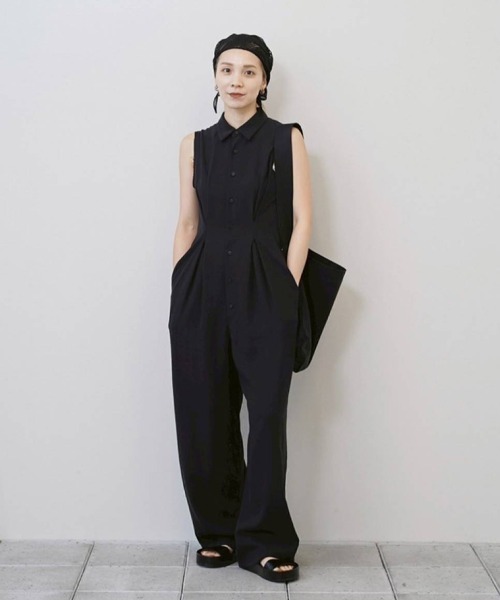 TODAYFUL サロペット オーバーオール Linen Sleeveless Combinaison