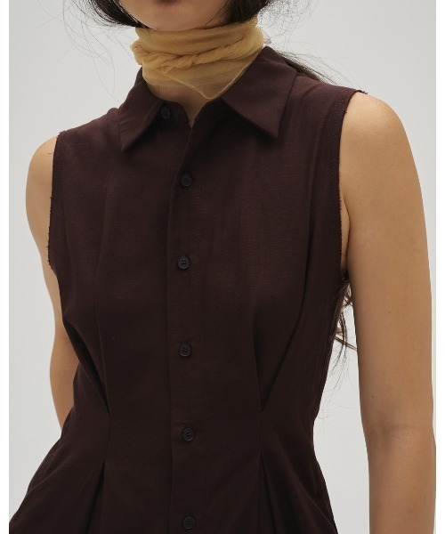 TODAYFUL サロペット オーバーオール Linen Sleeveless Combinaison