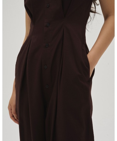 TODAYFUL サロペット オーバーオール Linen Sleeveless Combinaison