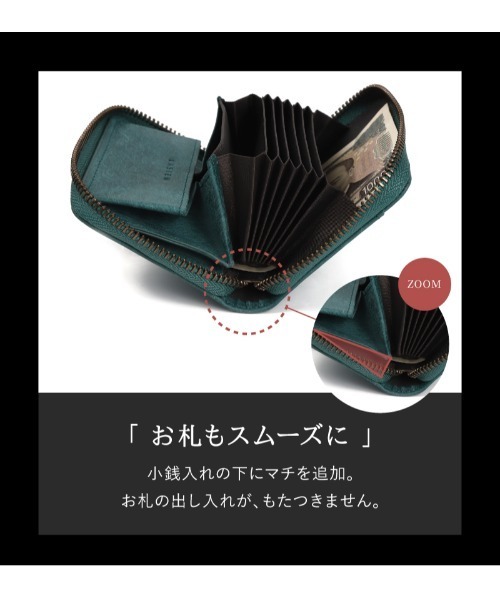 「LASIEM」 財布 FREE ブラウン メンズ_画像6