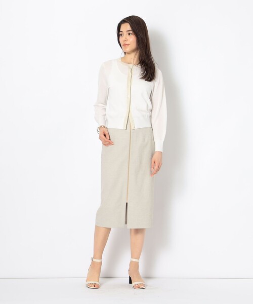 「NOLLEY'S Sophi」 タイトスカート 36 ブルー レディース_画像3