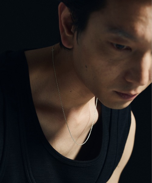 Camphor wood ネックレス SILVER 925 TWIST CHAIN NECKLACE / シルバー