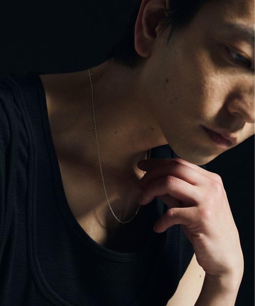 Camphor wood ネックレス SILVER 925 TWIST CHAIN NECKLACE / シルバー