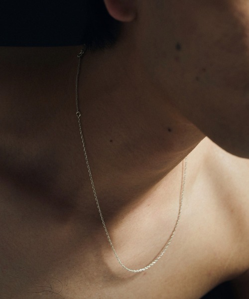 Camphor wood ネックレス SILVER 925 TWIST CHAIN NECKLACE / シルバー