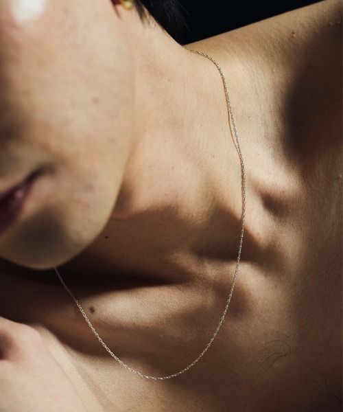 Camphor wood ネックレス SILVER 925 TWIST CHAIN NECKLACE / シルバー