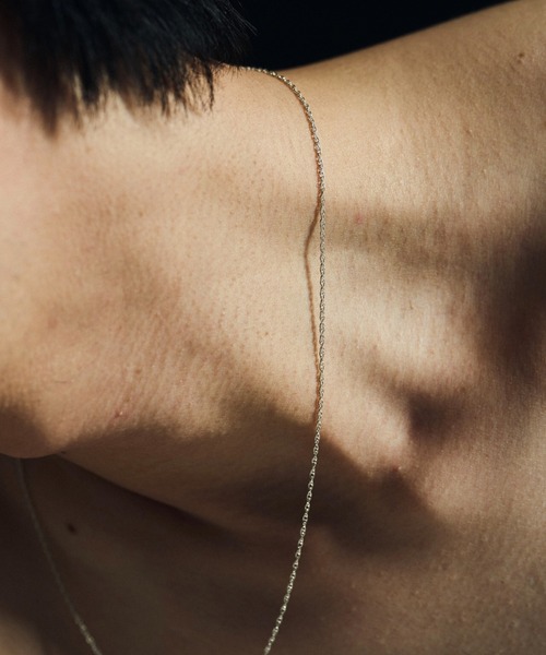 Camphor wood ネックレス SILVER 925 TWIST CHAIN NECKLACE / シルバー