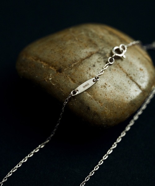 Camphor wood ネックレス SILVER 925 TWIST CHAIN NECKLACE / シルバー