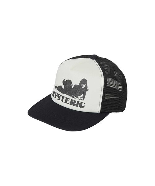 HYSTERIC GLAMOUR（ヒステリックグラマー） キャップ 帽子 BLACK CAT