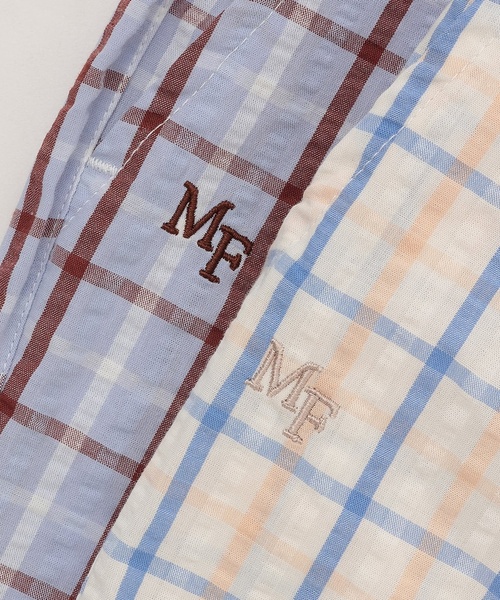 petit main セットアップ 「藤本美貴コラボ」BOYSチェックセットアップ