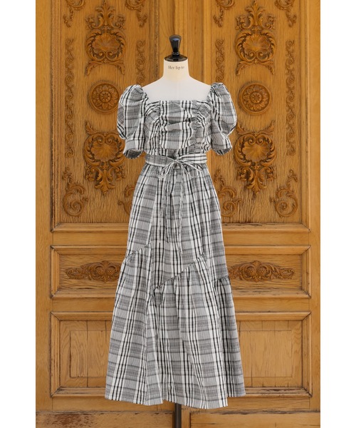 Her lip to ワンピース 半袖 Alizee Off-Shoulder Dress : ZOZOTOWN