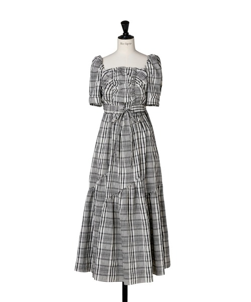 Her lip to ワンピース 半袖 Alizee Off-Shoulder Dress : ZOZOTOWN