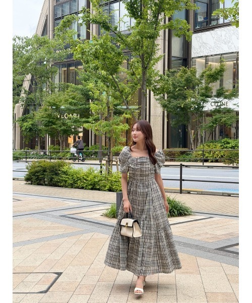 Her lip to ワンピース 半袖 Alizee Off-Shoulder Dress : ZOZOTOWN