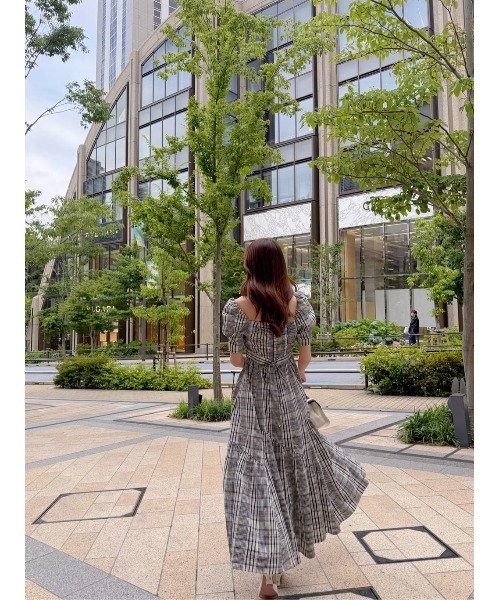 Her lip to ワンピース 半袖 Alizee Off-Shoulder Dress : ZOZOTOWN