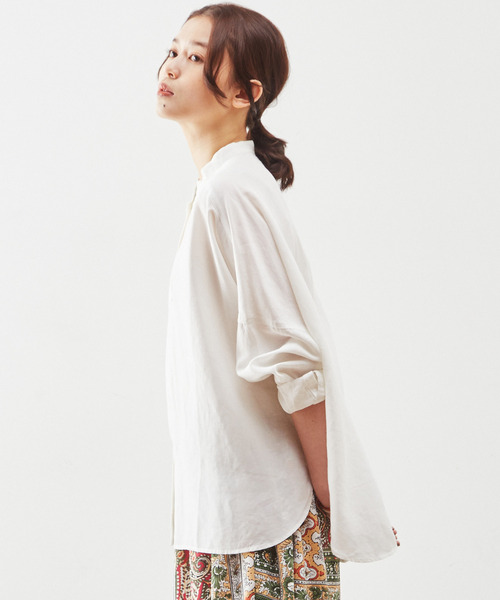 「MELROSE claire」 7分袖ブラウス FREE ブラック レディース_画像3