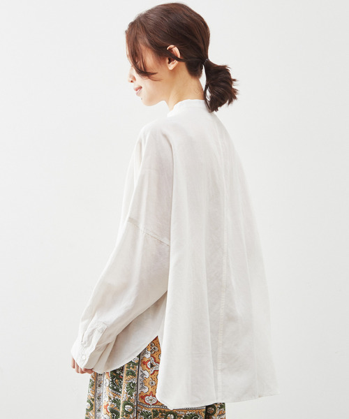 「MELROSE claire」 7分袖ブラウス FREE ブラック レディース_画像7