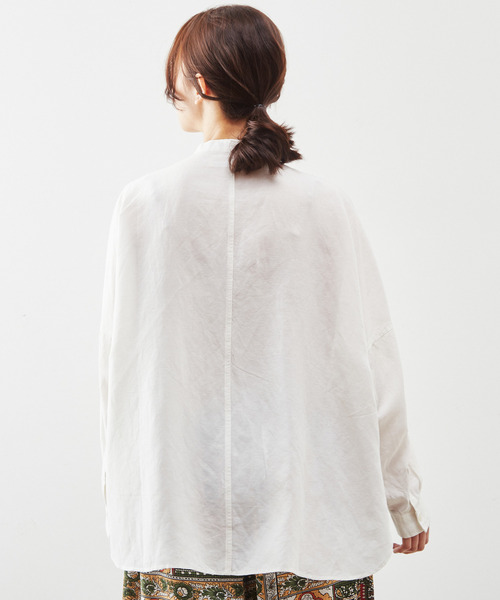 「MELROSE claire」 7分袖ブラウス FREE ブラック レディース_画像8