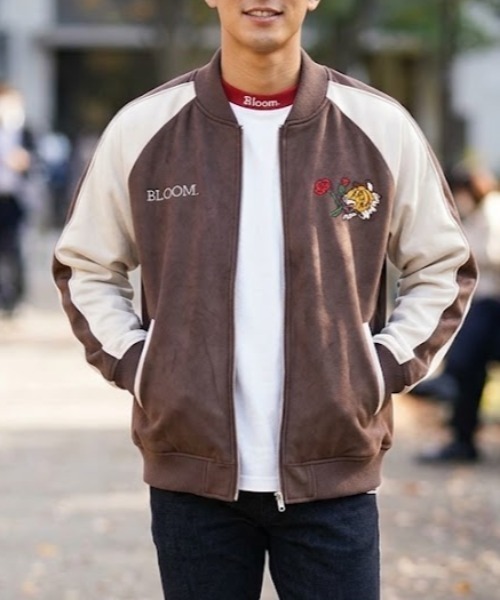 CORISCO（コリスコ） スカジャン フェイクスエードトラスカジャン(M1