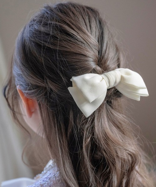 ヘアゴム シフォンリボンヘアゴム 一流の品質
