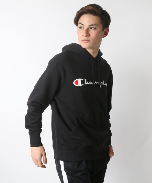Champion（チャンピオン） パーカー ロゴ プルオーバー スウェット