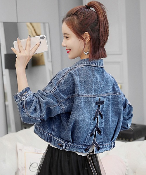 ジャケット Gジャン レディース バックレースアップデニムジャケット Zozotown Paypayモール店 通販 Paypayモール ジャケット Gジャン レディース バックレースアップデニムジャケット Zozotown Paypayモール店 通販 Paypayモール