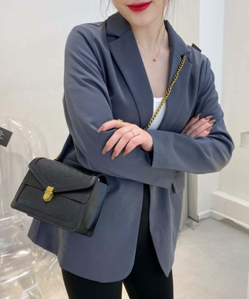 STYLEBLOCK ショルダーバッグ バッグ クロコダイル型押し
