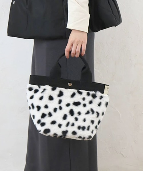 Per sist ence（パーシエンス） トートバッグ フェイクファー