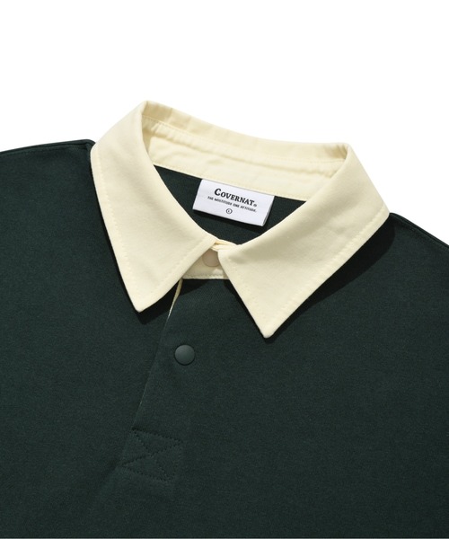 COVERNAT ポロシャツ 「COVERNAT」RUGBY OVER-FIT T-SHIRT