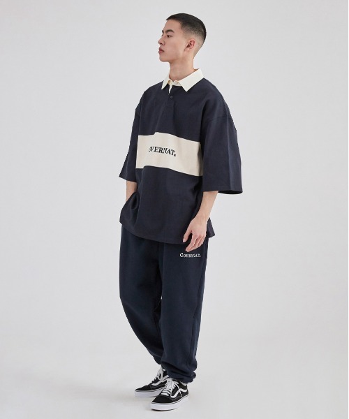 COVERNAT ポロシャツ 「COVERNAT」RUGBY OVER-FIT T-SHIRT