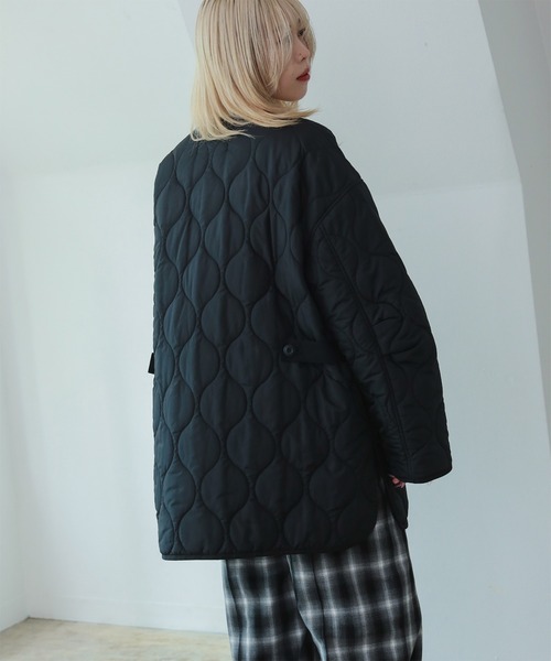 Ray BEAMS（レイ ビームス） ブルゾン アウター キルティング ノー